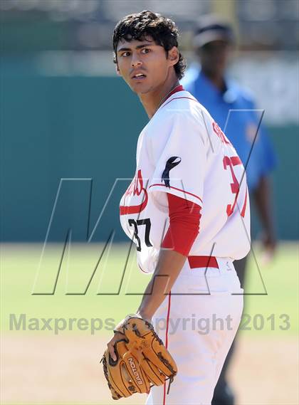 Thumbnail 2 in Cleveland vs. Marshall (CIF City D1 Semi-Final) photogallery.
