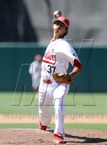 Thumbnail 3 in Cleveland vs. Marshall (CIF City D1 Semi-Final) photogallery.