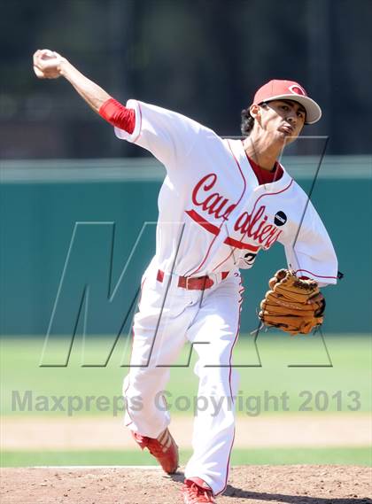 Thumbnail 3 in Cleveland vs. Marshall (CIF City D1 Semi-Final) photogallery.