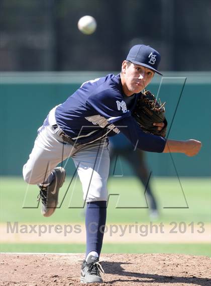 Thumbnail 2 in Cleveland vs. Marshall (CIF City D1 Semi-Final) photogallery.
