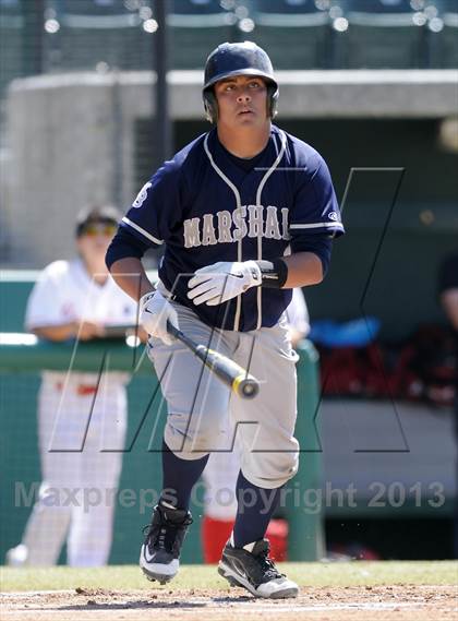 Thumbnail 1 in Cleveland vs. Marshall (CIF City D1 Semi-Final) photogallery.