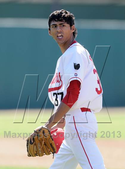 Thumbnail 2 in Cleveland vs. Marshall (CIF City D1 Semi-Final) photogallery.