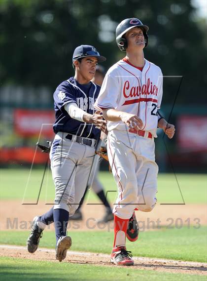 Thumbnail 3 in Cleveland vs. Marshall (CIF City D1 Semi-Final) photogallery.