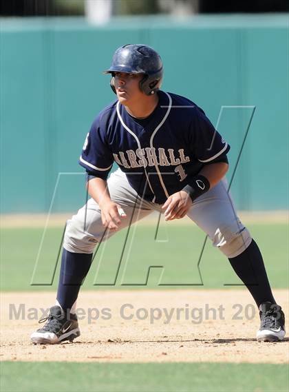 Thumbnail 1 in Cleveland vs. Marshall (CIF City D1 Semi-Final) photogallery.