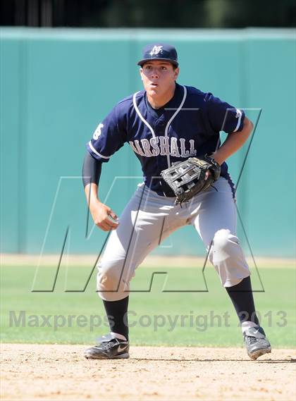 Thumbnail 3 in Cleveland vs. Marshall (CIF City D1 Semi-Final) photogallery.
