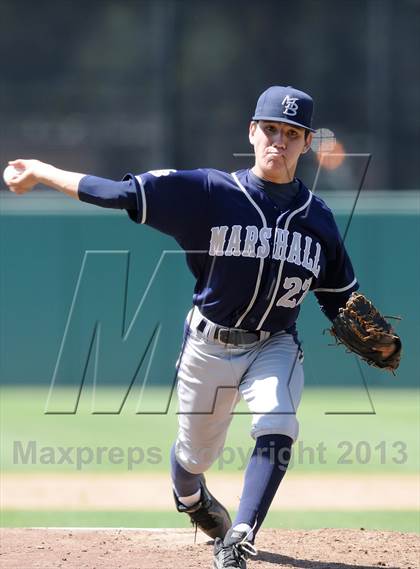 Thumbnail 1 in Cleveland vs. Marshall (CIF City D1 Semi-Final) photogallery.