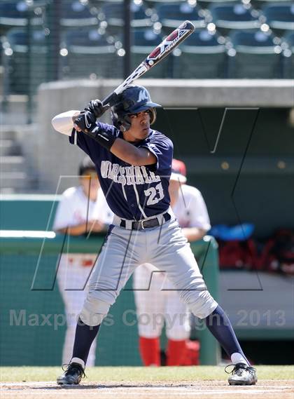 Thumbnail 3 in Cleveland vs. Marshall (CIF City D1 Semi-Final) photogallery.