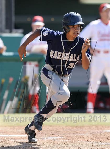 Thumbnail 2 in Cleveland vs. Marshall (CIF City D1 Semi-Final) photogallery.