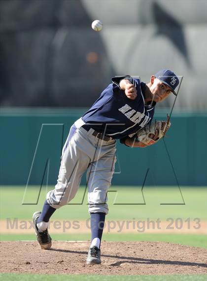 Thumbnail 3 in Cleveland vs. Marshall (CIF City D1 Semi-Final) photogallery.