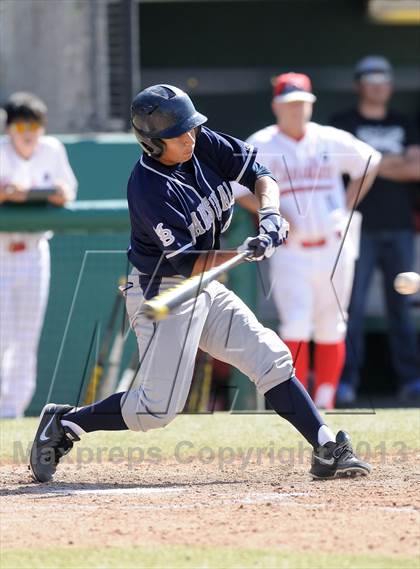 Thumbnail 1 in Cleveland vs. Marshall (CIF City D1 Semi-Final) photogallery.