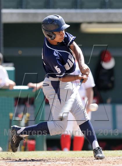 Thumbnail 2 in Cleveland vs. Marshall (CIF City D1 Semi-Final) photogallery.