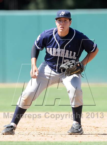 Thumbnail 2 in Cleveland vs. Marshall (CIF City D1 Semi-Final) photogallery.