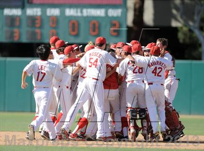 Thumbnail 1 in Cleveland vs. Marshall (CIF City D1 Semi-Final) photogallery.