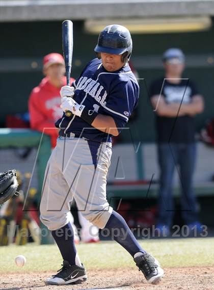Thumbnail 1 in Cleveland vs. Marshall (CIF City D1 Semi-Final) photogallery.