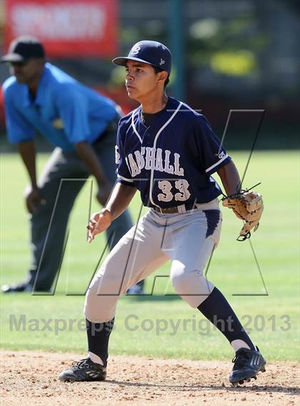 Thumbnail 2 in Cleveland vs. Marshall (CIF City D1 Semi-Final) photogallery.