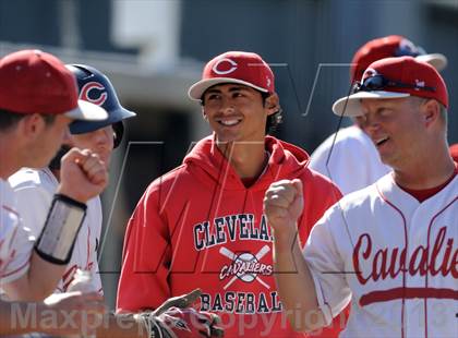 Thumbnail 2 in Cleveland vs. Marshall (CIF City D1 Semi-Final) photogallery.