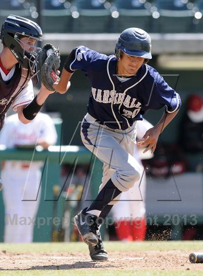 Thumbnail 2 in Cleveland vs. Marshall (CIF City D1 Semi-Final) photogallery.