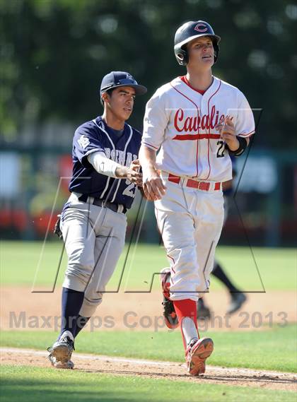 Thumbnail 2 in Cleveland vs. Marshall (CIF City D1 Semi-Final) photogallery.