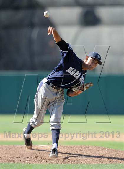 Thumbnail 1 in Cleveland vs. Marshall (CIF City D1 Semi-Final) photogallery.