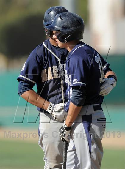 Thumbnail 2 in Cleveland vs. Marshall (CIF City D1 Semi-Final) photogallery.