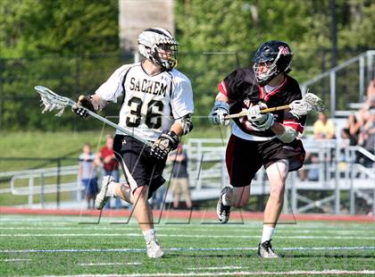 Thumbnail 1 in Patchogue-Medford @ Sachem North (Section 11 Class A Playoff) photogallery.