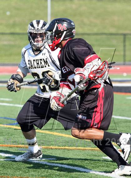 Thumbnail 3 in Patchogue-Medford @ Sachem North (Section 11 Class A Playoff) photogallery.