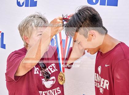 Thumbnail 2 in UIL Tennis Boys 5A & 6A Finals (Awards) photogallery.