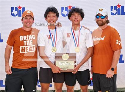 Thumbnail 3 in UIL Tennis Boys 5A & 6A Finals (Awards) photogallery.