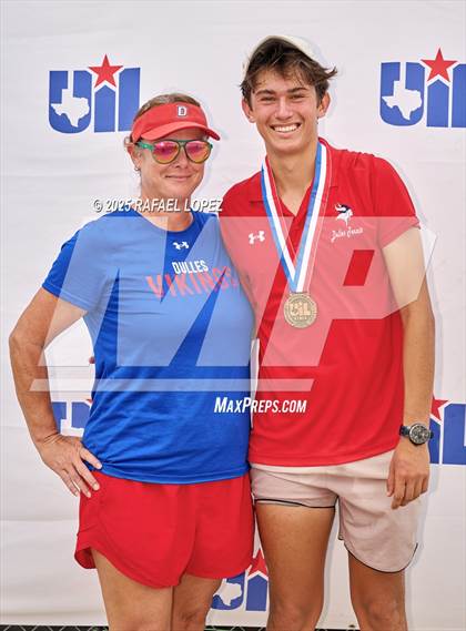Thumbnail 2 in UIL Tennis Boys 5A & 6A Finals (Awards) photogallery.