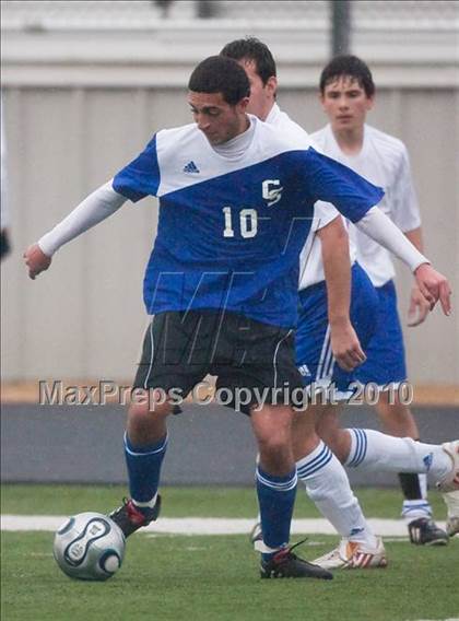 Thumbnail 1 in Taylor vs Clear Springs (Pearland ISD Soccer Shootout) photogallery.