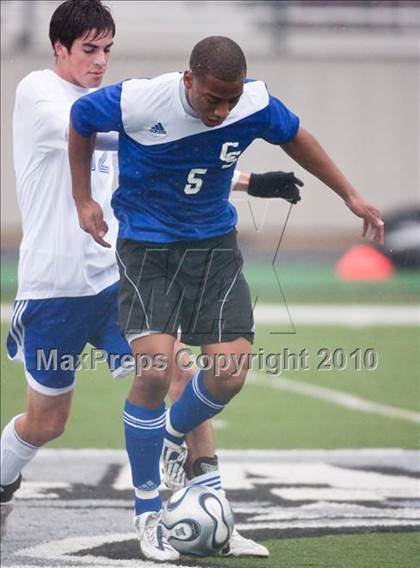 Thumbnail 1 in Taylor vs Clear Springs (Pearland ISD Soccer Shootout) photogallery.