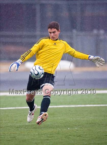 Thumbnail 1 in Taylor vs Clear Springs (Pearland ISD Soccer Shootout) photogallery.