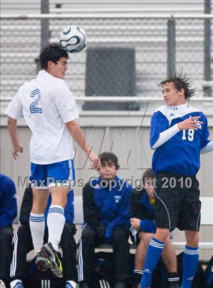 Thumbnail 2 in Taylor vs Clear Springs (Pearland ISD Soccer Shootout) photogallery.