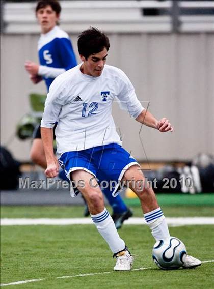 Thumbnail 2 in Taylor vs Clear Springs (Pearland ISD Soccer Shootout) photogallery.