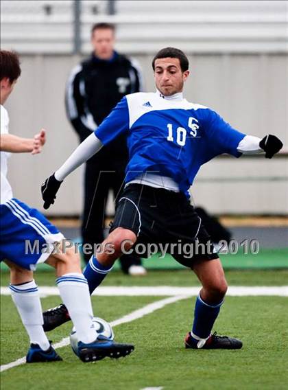 Thumbnail 3 in Taylor vs Clear Springs (Pearland ISD Soccer Shootout) photogallery.