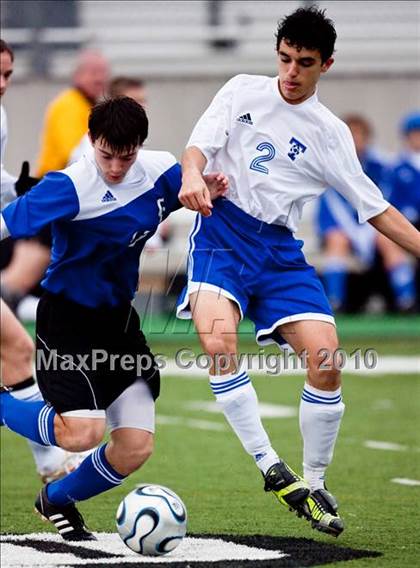 Thumbnail 1 in Taylor vs Clear Springs (Pearland ISD Soccer Shootout) photogallery.