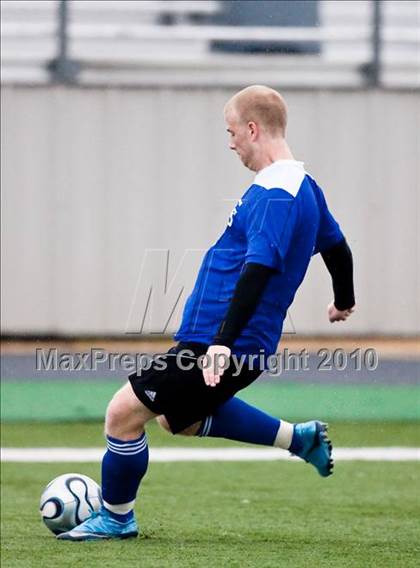 Thumbnail 1 in Taylor vs Clear Springs (Pearland ISD Soccer Shootout) photogallery.