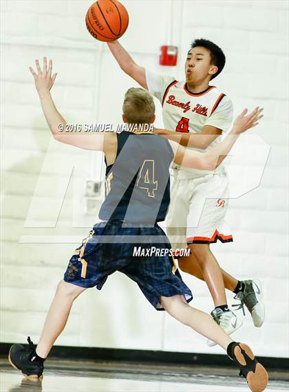 Thumbnail 2 in Santa Clara vs Beverly Hills  (West Valley Thanksgiving Tip-Off Classic) photogallery.