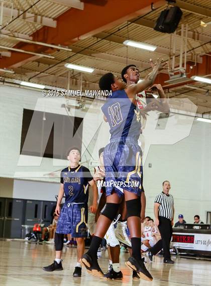 Thumbnail 3 in Santa Clara vs Beverly Hills  (West Valley Thanksgiving Tip-Off Classic) photogallery.