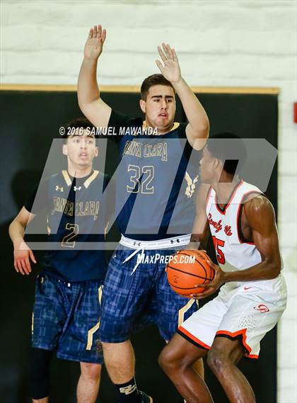 Thumbnail 2 in Santa Clara vs Beverly Hills  (West Valley Thanksgiving Tip-Off Classic) photogallery.
