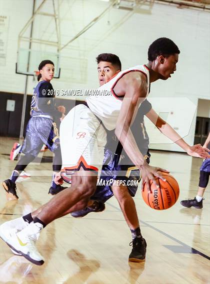 Thumbnail 1 in Santa Clara vs Beverly Hills  (West Valley Thanksgiving Tip-Off Classic) photogallery.