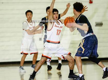 Thumbnail 1 in Santa Clara vs Beverly Hills  (West Valley Thanksgiving Tip-Off Classic) photogallery.