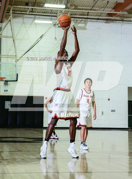 Thumbnail 3 in Santa Clara vs Beverly Hills  (West Valley Thanksgiving Tip-Off Classic) photogallery.