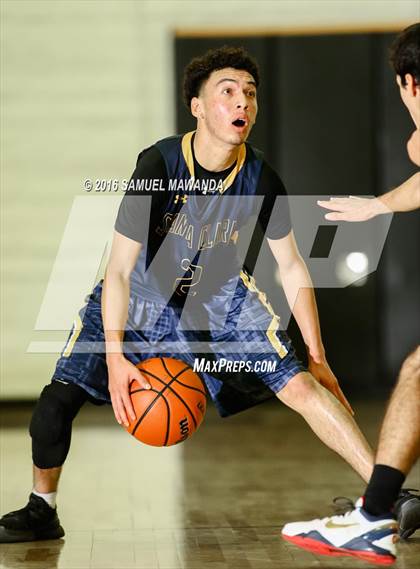 Thumbnail 3 in Santa Clara vs Beverly Hills  (West Valley Thanksgiving Tip-Off Classic) photogallery.