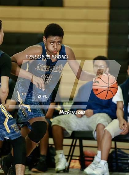 Thumbnail 1 in Santa Clara vs Beverly Hills  (West Valley Thanksgiving Tip-Off Classic) photogallery.