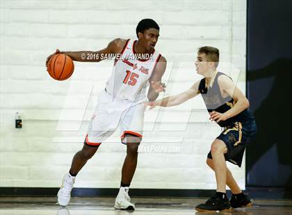 Thumbnail 3 in Santa Clara vs Beverly Hills  (West Valley Thanksgiving Tip-Off Classic) photogallery.