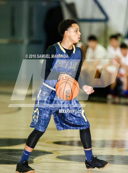 Thumbnail 1 in Santa Clara vs Beverly Hills  (West Valley Thanksgiving Tip-Off Classic) photogallery.