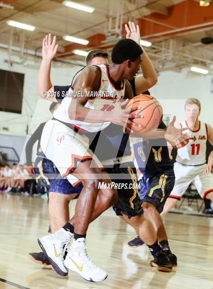 Thumbnail 2 in Santa Clara vs Beverly Hills  (West Valley Thanksgiving Tip-Off Classic) photogallery.