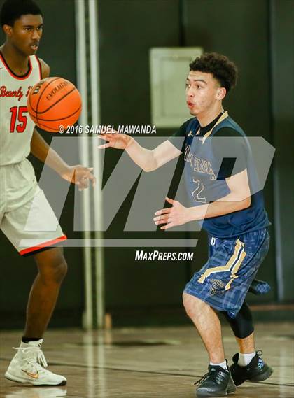 Thumbnail 1 in Santa Clara vs Beverly Hills  (West Valley Thanksgiving Tip-Off Classic) photogallery.