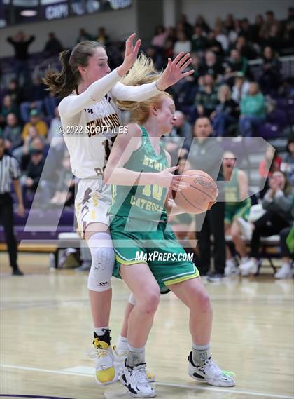 Thumbnail 1 in Newark Catholic vs. Berne Union (OHSAA D4 District Final) photogallery.